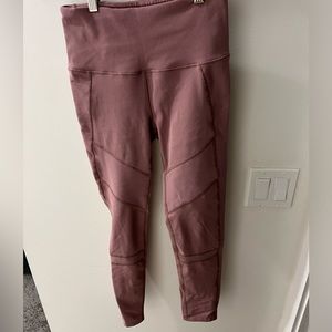 Zella ribbed patchwork leggings